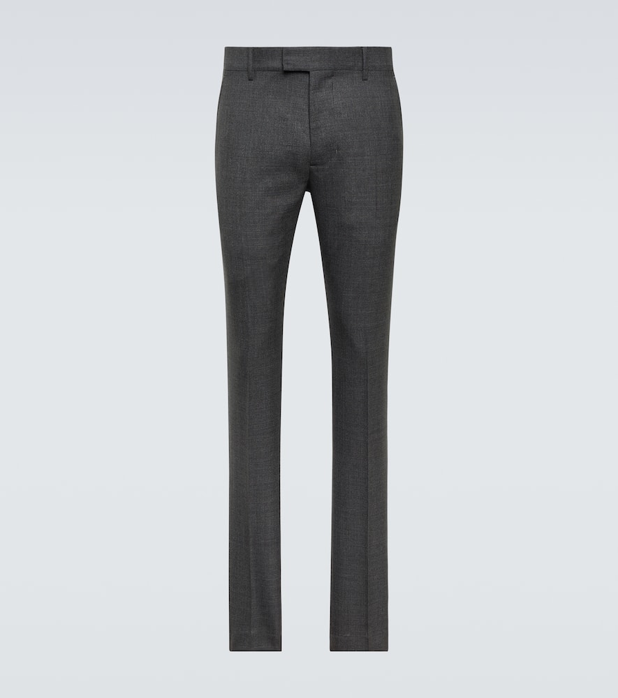 Ami Paris Virgin wool slim pants