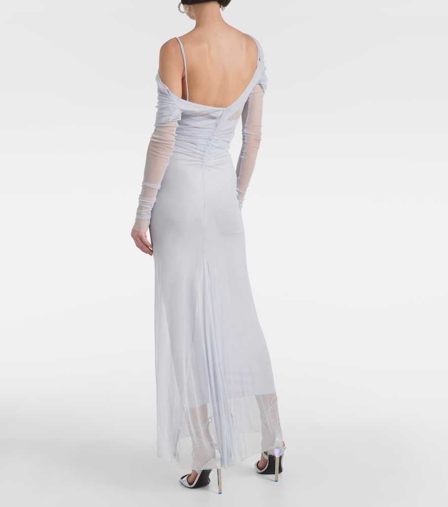  Christopher Esber Christopher Esber Off-shoulder-maxikleid Aus Tüll 
