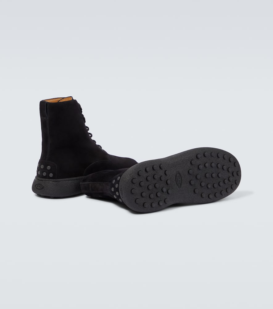 Tod's W. G. Heritage Ankle Boots In Black