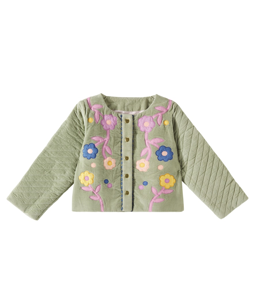 Louise Misha Amalina embroidered cotton jacket