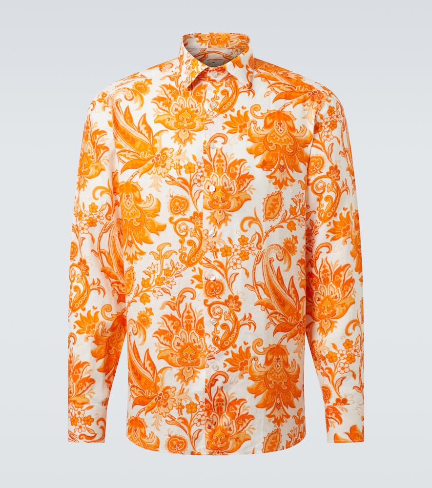 Etro Chemise Roma imprime en lin 315 €