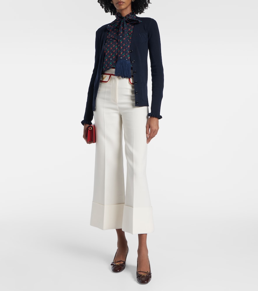  Valentino Valentino Cardigan Aus Schurwolle 
