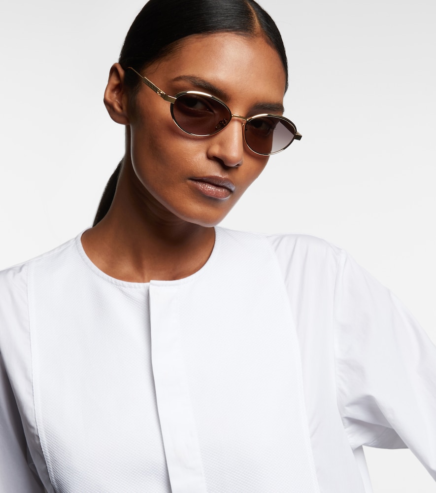 Eyewear Diorcannage R1U Oval Sunglasses