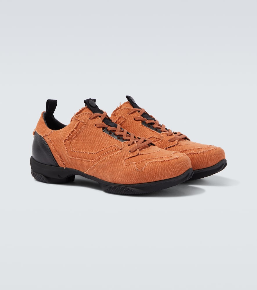 Kiko Kostadinov Ostro Distressed Sneakers In Multi