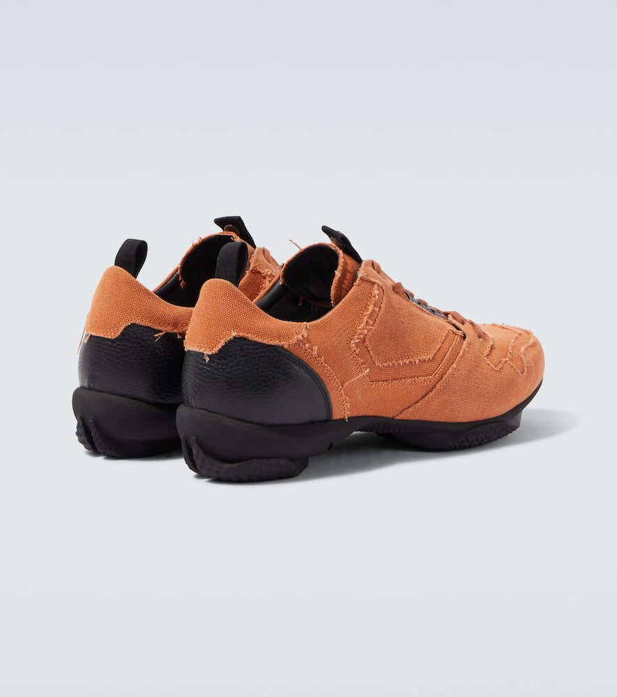 Kiko Kostadinov Ostro Distressed Sneakers In Multi