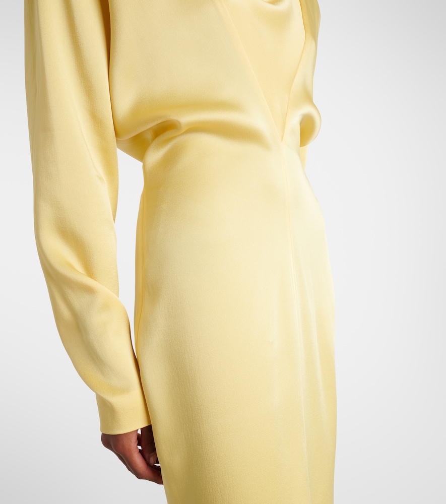 Stella Mccartney Stella Mccartney Robe Aus Satin 