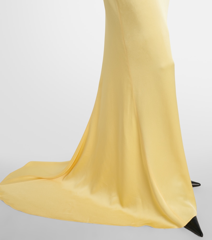  Stella Mccartney Stella Mccartney Robe Aus Satin 