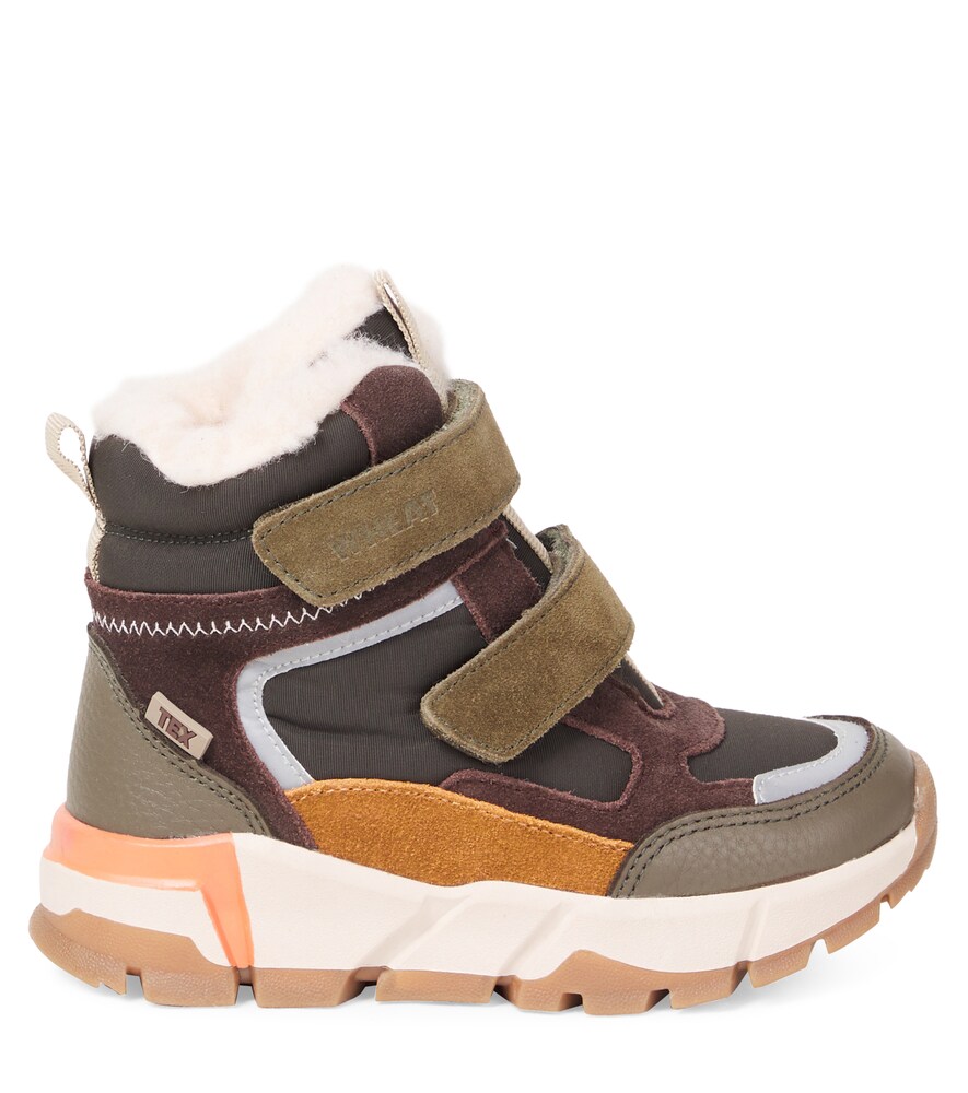  Wheat Wheat Lucka Tex Leather-trimmed Boots 