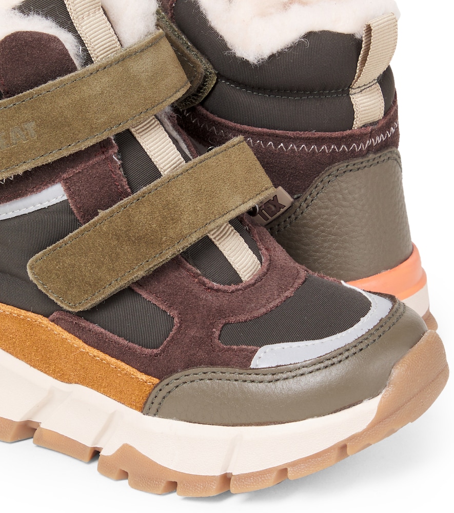  Wheat Wheat Lucka Tex Leather-trimmed Boots 