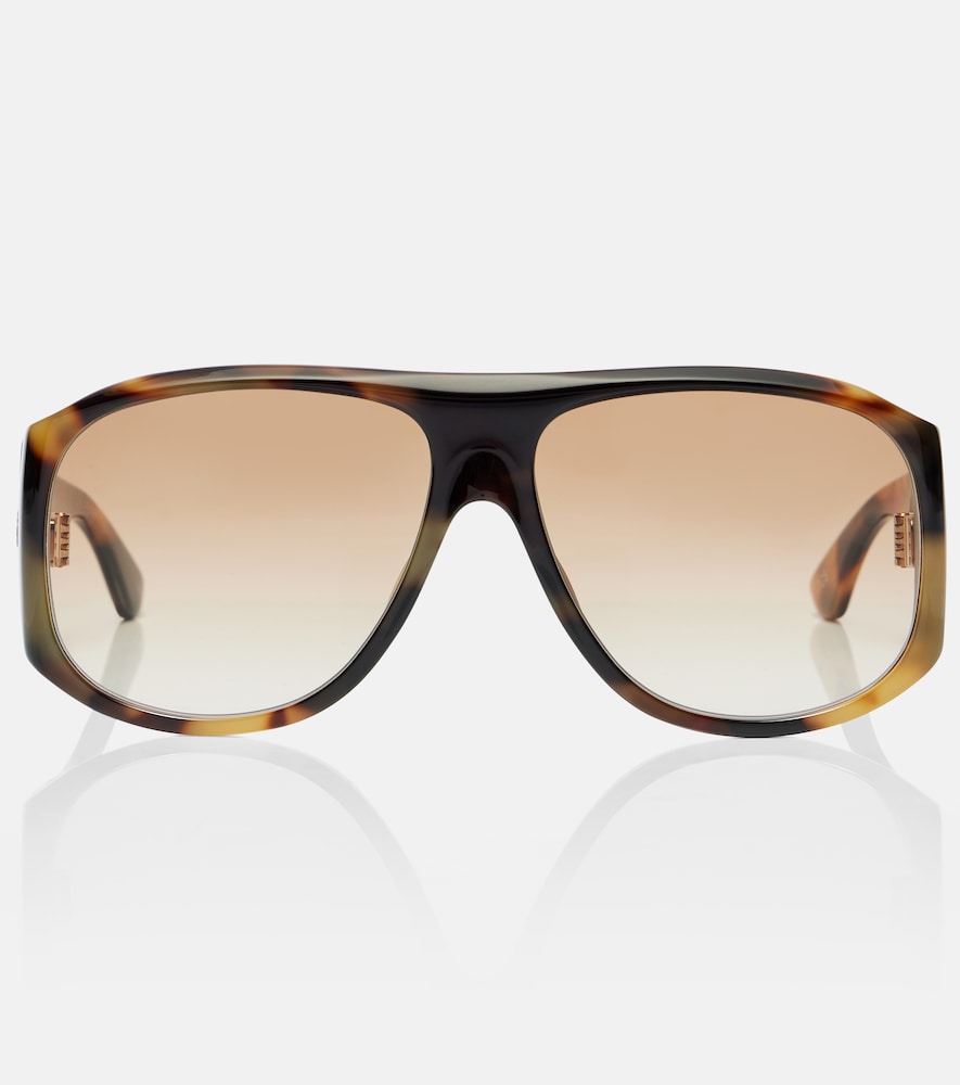 Chloe Chloé Logo oversized sunglasses