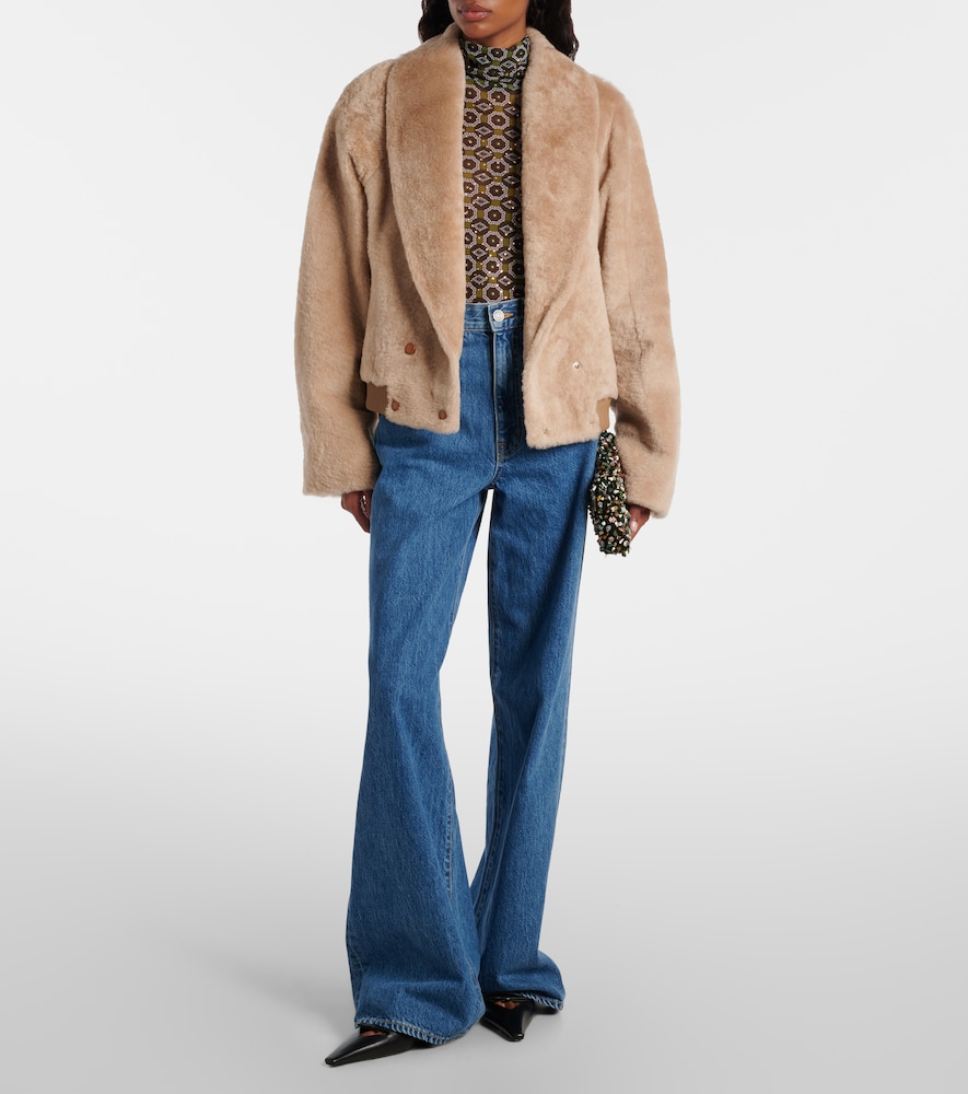  Jacques Wei Jacques Wei Jacke Aus Shearling 