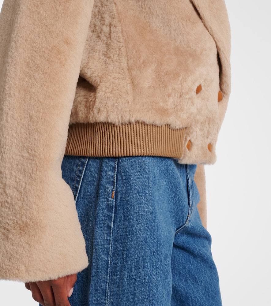  Jacques Wei Jacques Wei Jacke Aus Shearling 