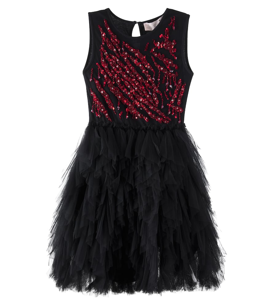 Tutu Du Monde Kleid Full Moon Frenzy Aus Baumwolle Und Tüll In Black