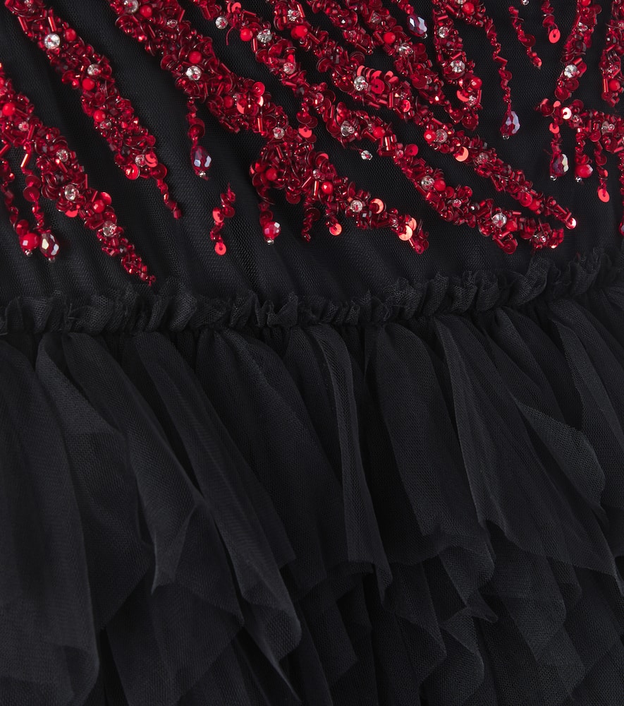 Tutu Du Monde Kleid Full Moon Frenzy Aus Baumwolle Und Tüll In Black