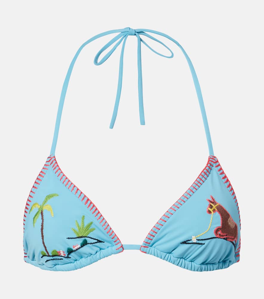 Besticktes Bikini-Oberteil Lido