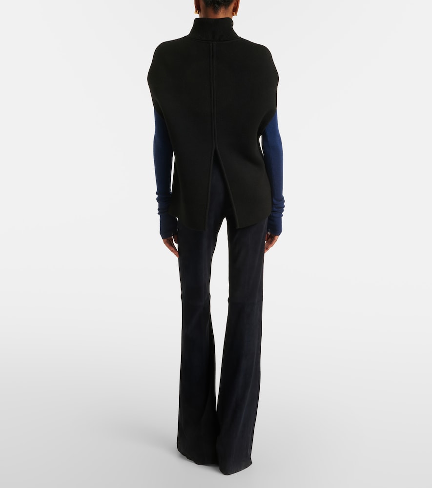  Stouls Stouls Gege Suede Flared Pants 