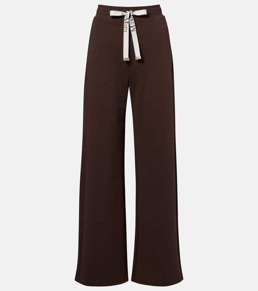 'S Max Mara Bali cotton-blend wide-leg sweatpants