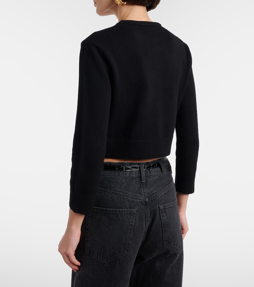  Saint Laurent Saint Laurent Cardigan Aus Wolle 