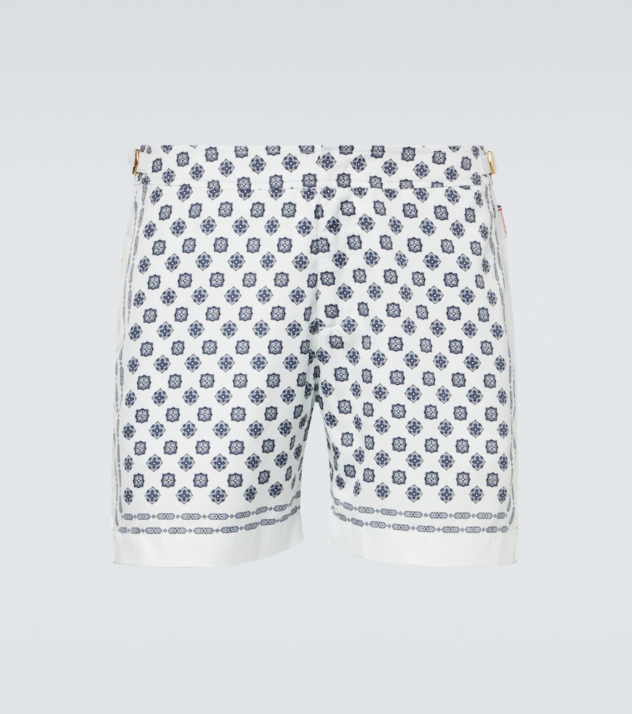 Orlebar Brown Bulldog printed swim trunks