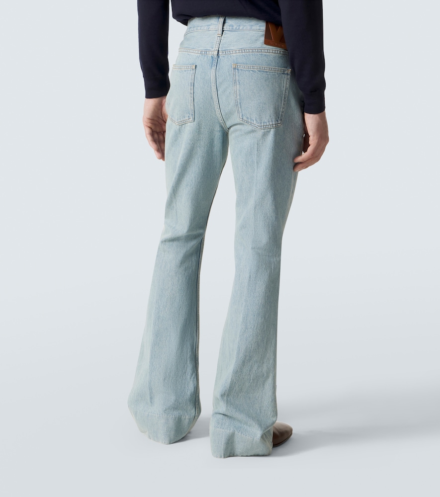 Logo Flared Jeans
