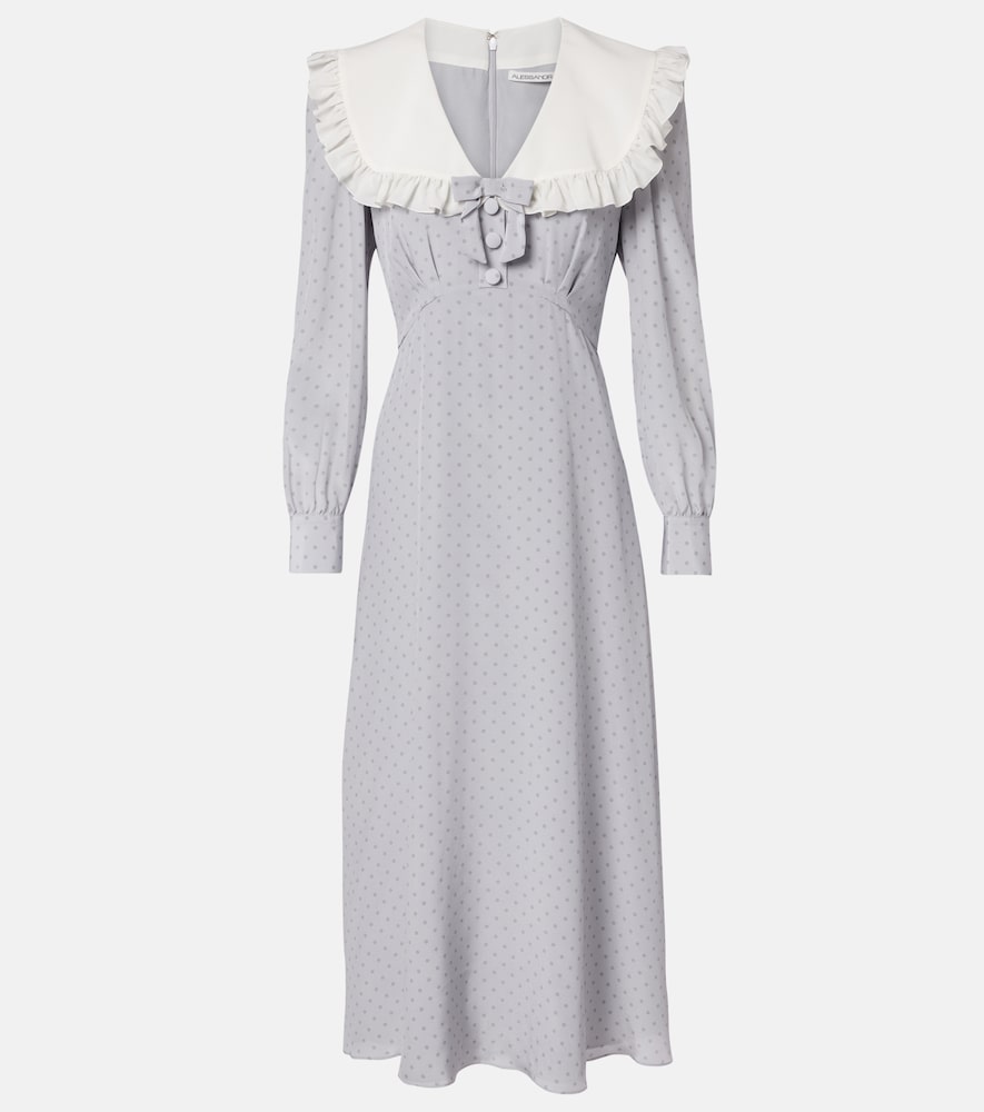 Silk Satin Midi Dress