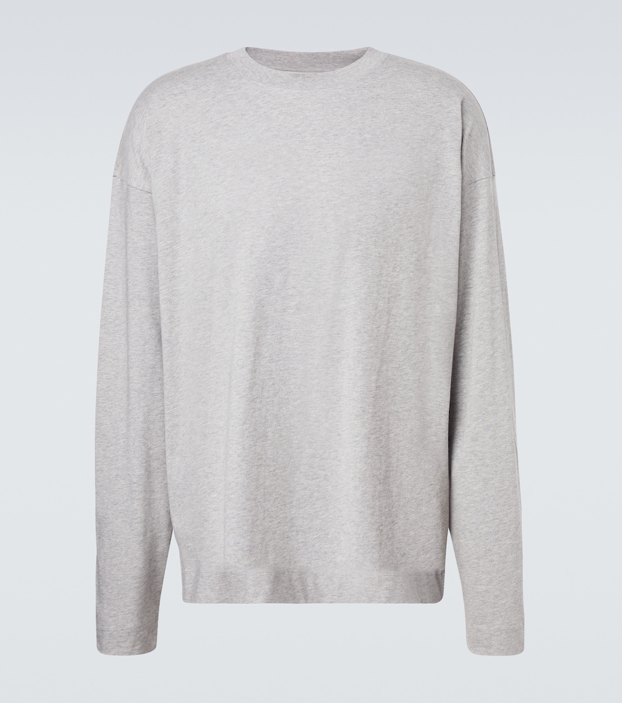 Dries Van Noten Men's Grey Oversized Cotton Jersey T-Shirt UK Size 42 - Mytheresa
