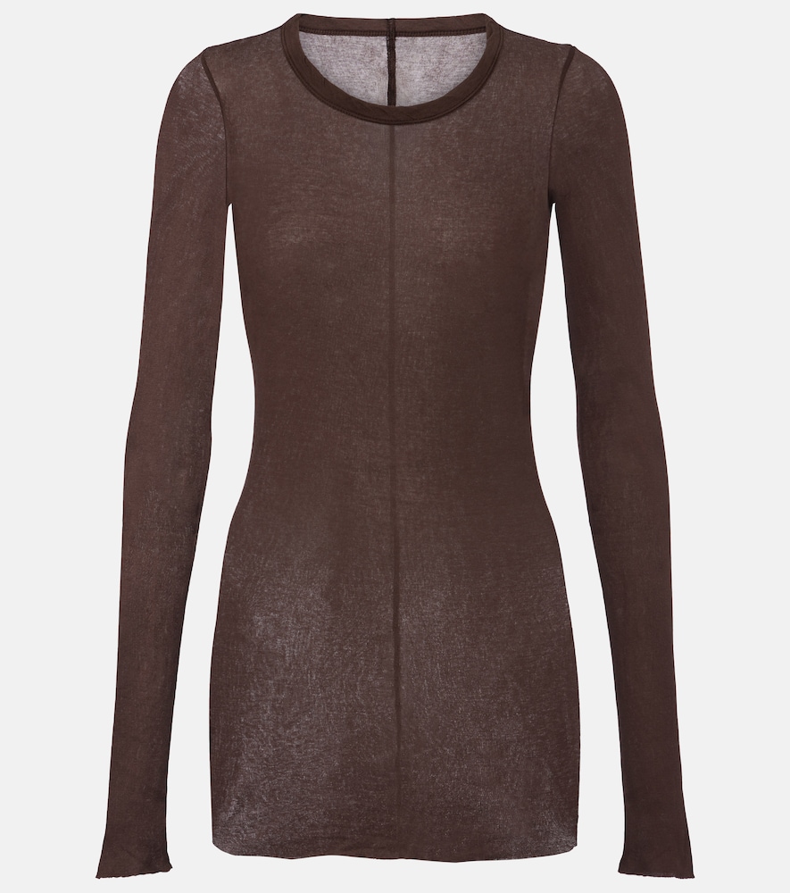 Rick Owens Cotton jersey top