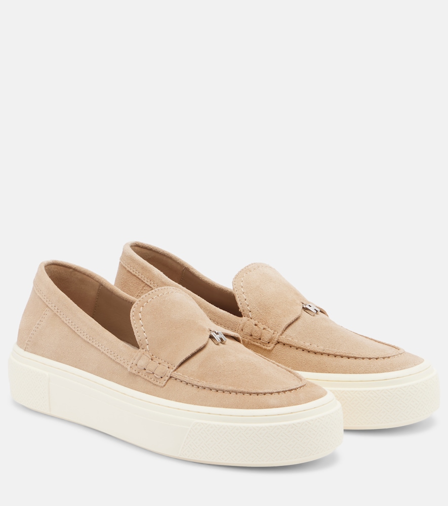Hogan Mocassins Crosswind en daim 296 €