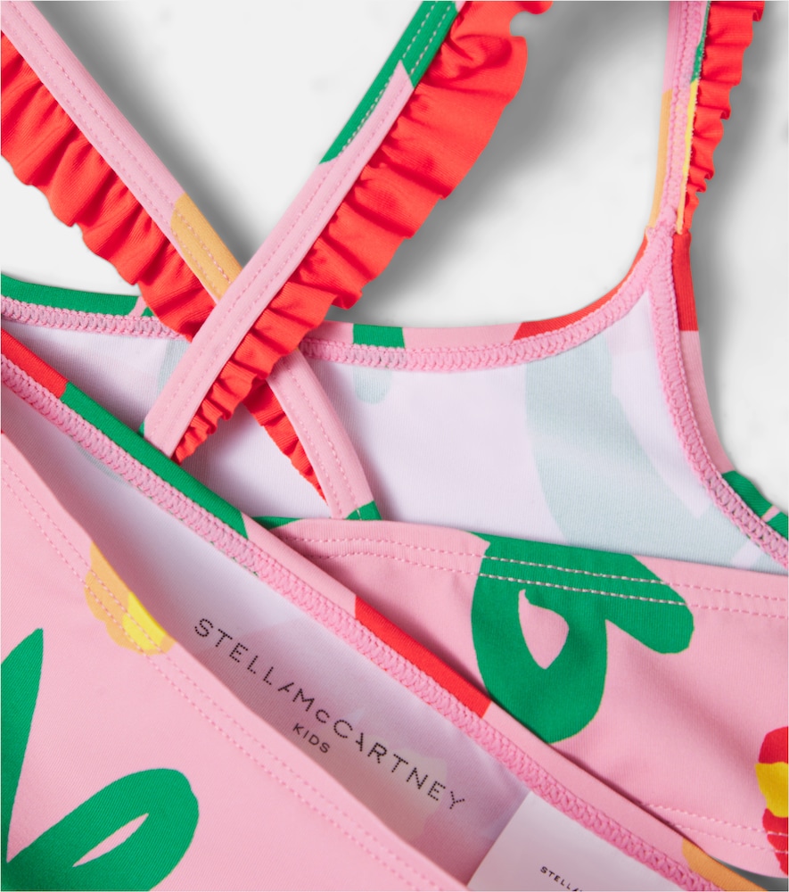  Stella Mccartney Kids Stella Mccartney Kids Bikini Tulips Aus Jersey 