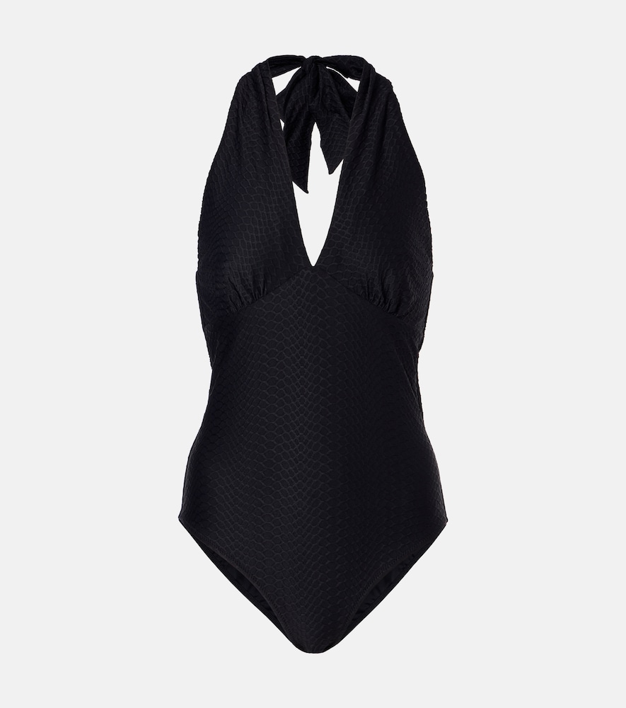 Heidi Klein Meteora jacquard swimsuit