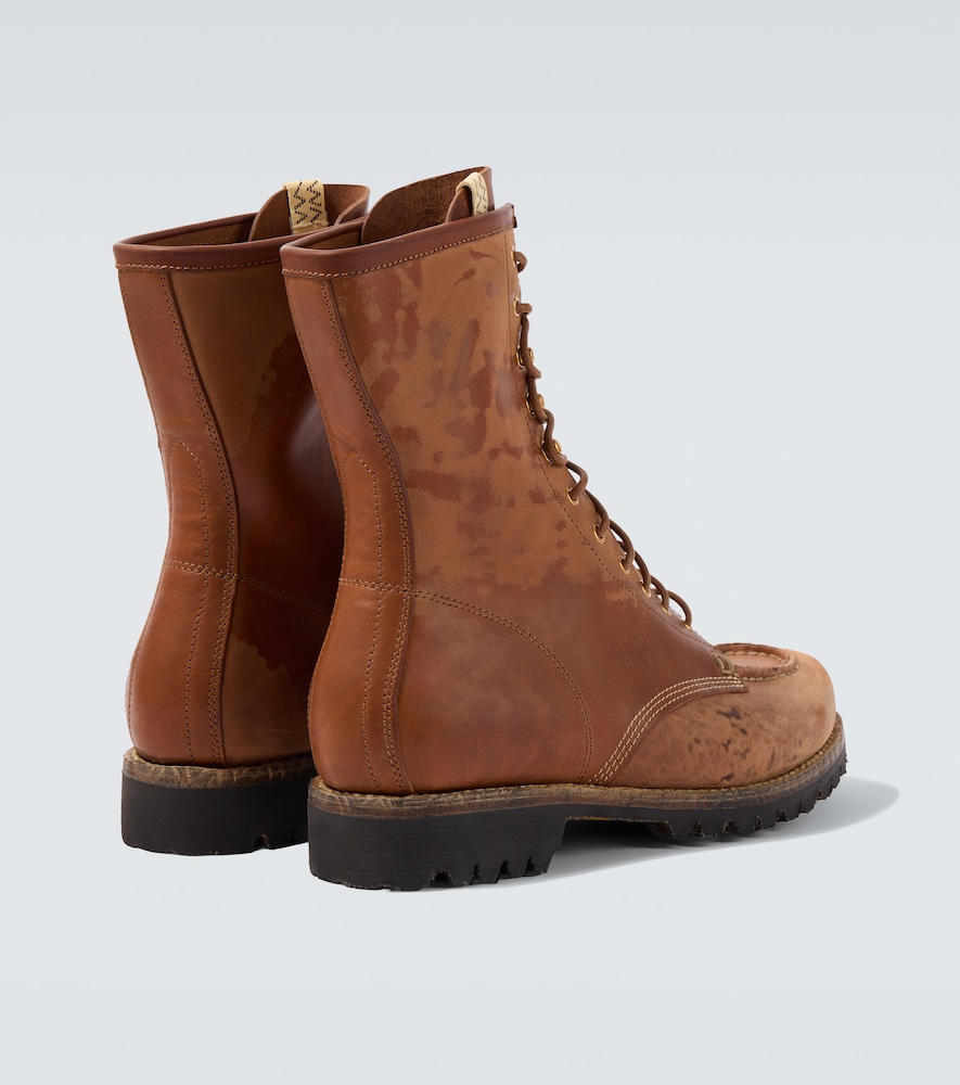  Visvim Visvim Schnürstiefel Scout Moc Aus Leder 