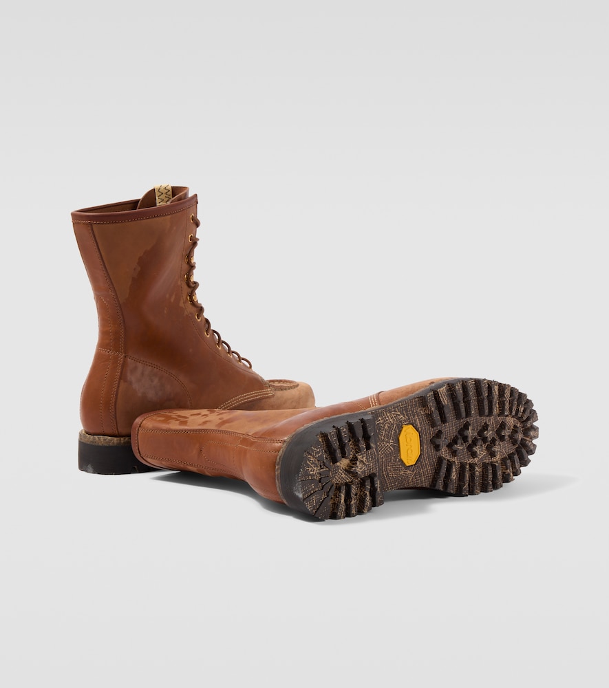  Visvim Visvim Schnürstiefel Scout Moc Aus Leder 