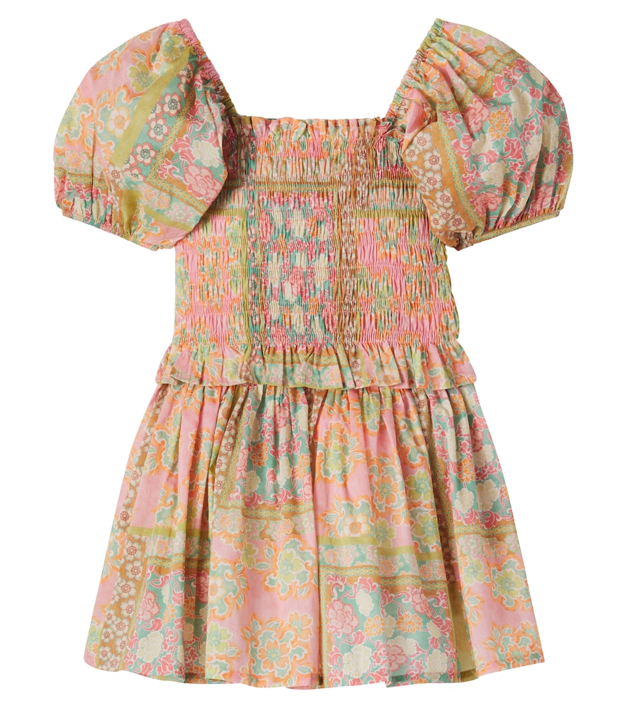 Bebe Organic Multicoloured Claire Floral Cotton Top And Skirt Set Y Size 10 - Mytheresa