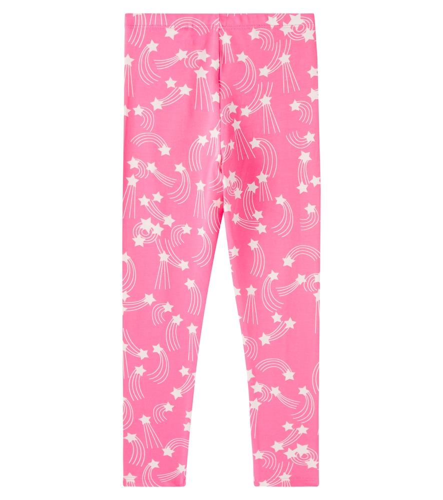  Mini Rodini Mini Rodini Printed Cotton-blend Jersey Leggings 