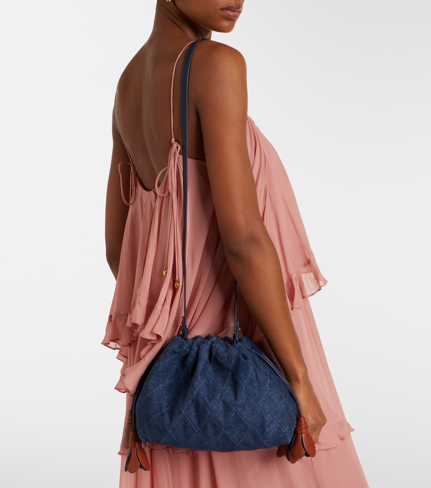 Zimmermann Cloud 91 Small denim clutch