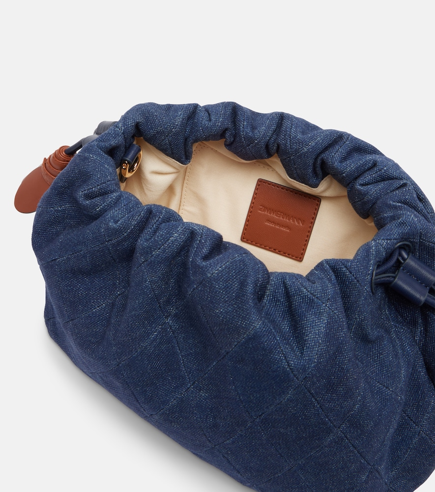  Zimmermann Zimmermann Cloud 91 Small Denim Clutch 