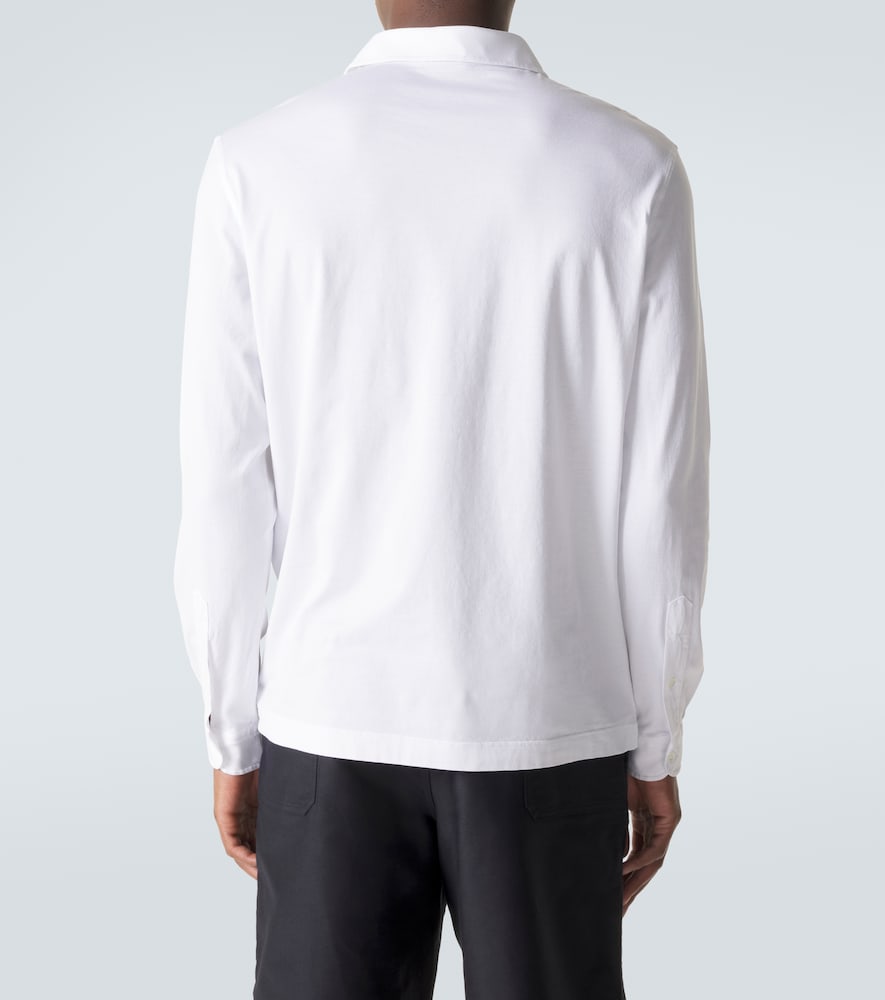  Thom Sweeney Thom Sweeney Cotton Polo Shirt 