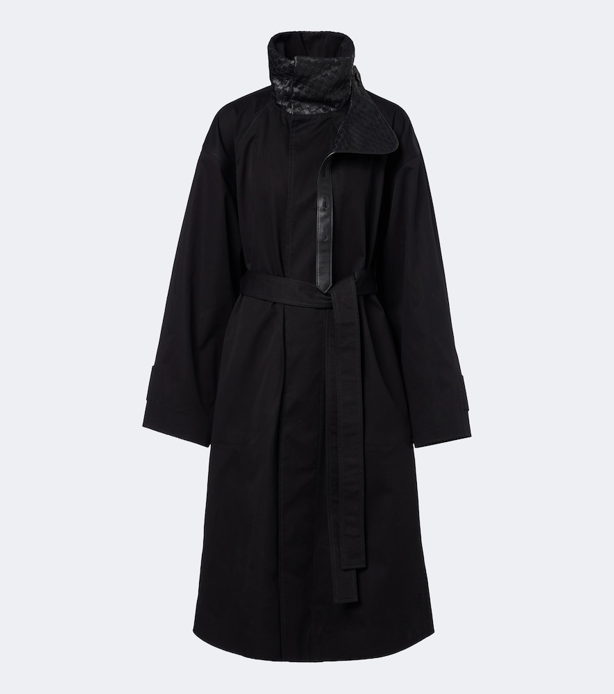 Trenchcoat Intrecciato aus Baumwolle
