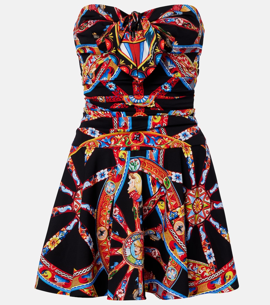 Minikleid aus einem Seidengemisch