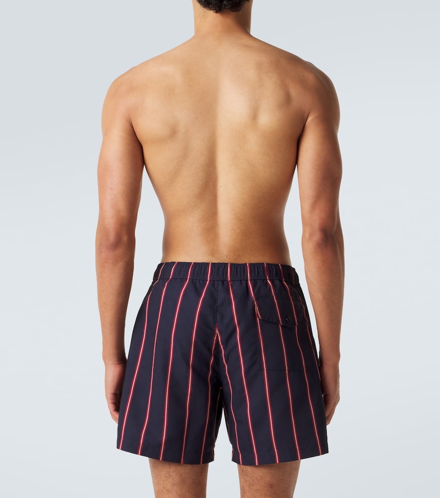  Moncler Moncler Striped Swim Trunks 