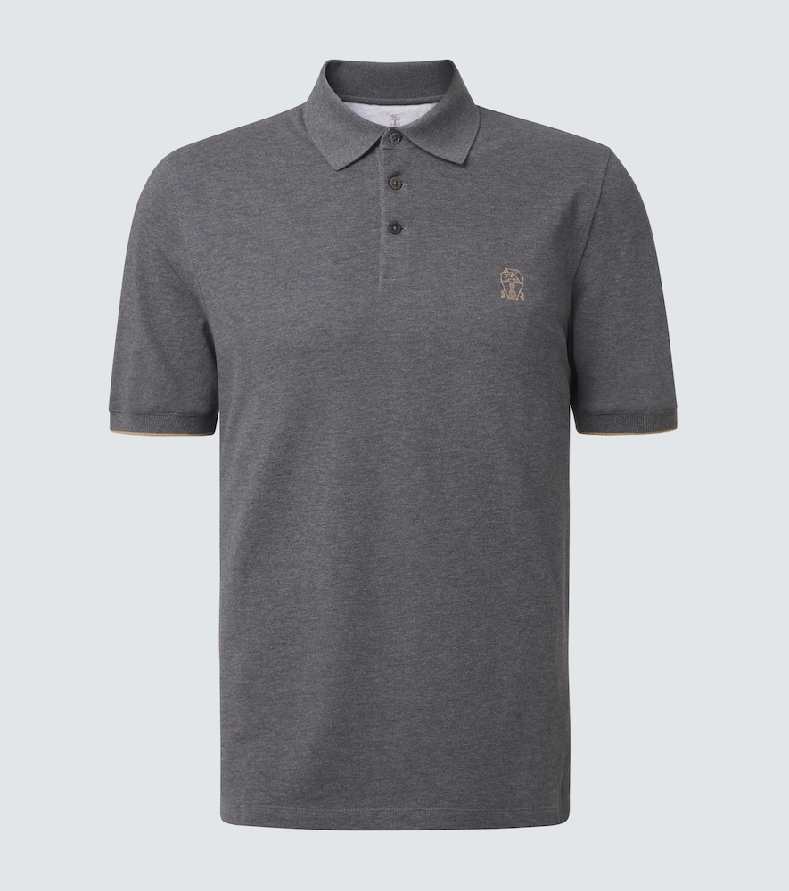 Polo in piqué di cotone