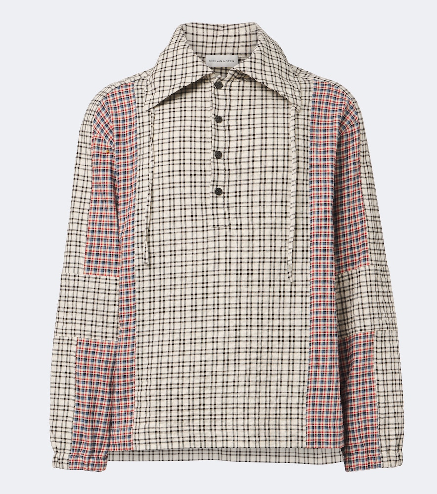Dries Van Noten Chemise en coton carreaux 545 €