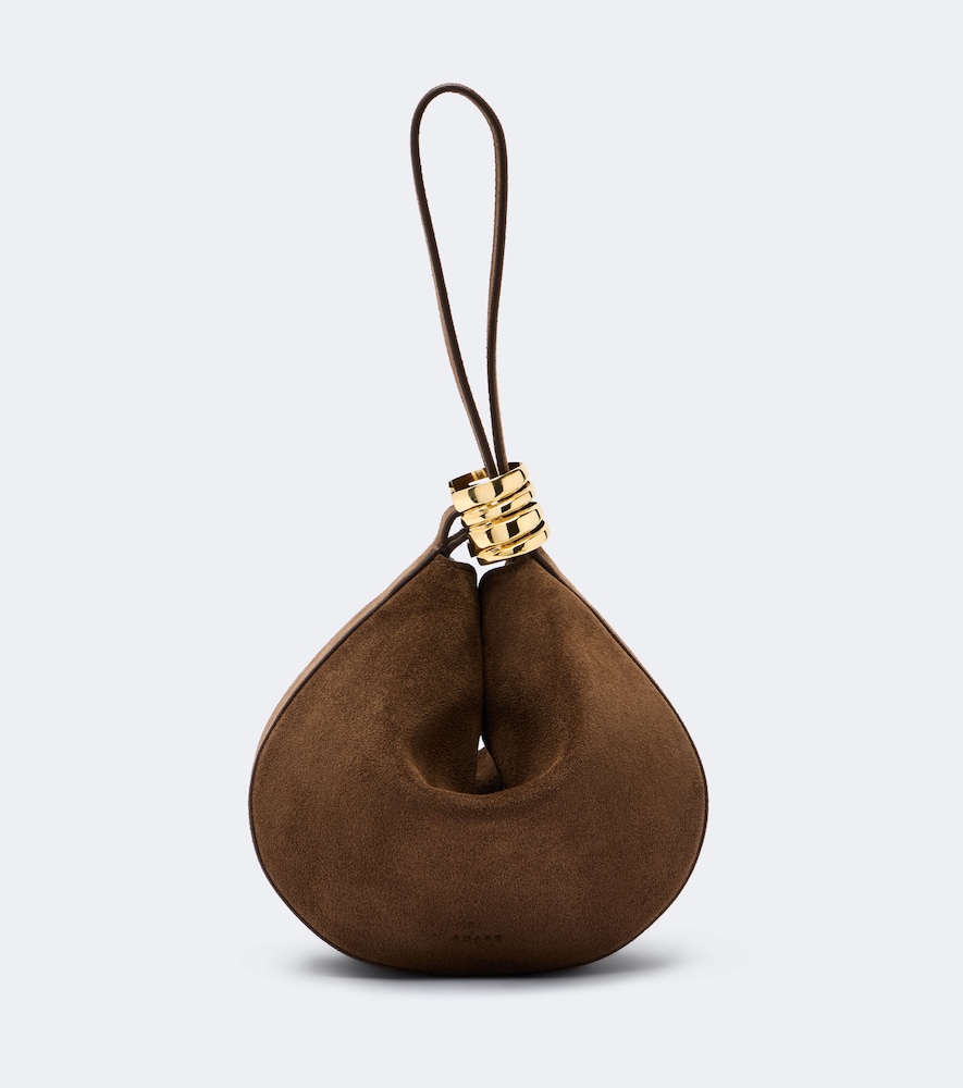 Henkeltasche Zambia aus Veloursleder