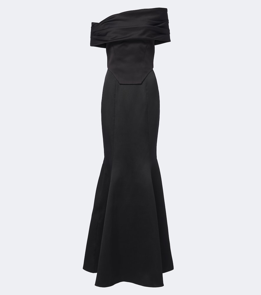 Off-Shoulder-Bustier-Robe Alta