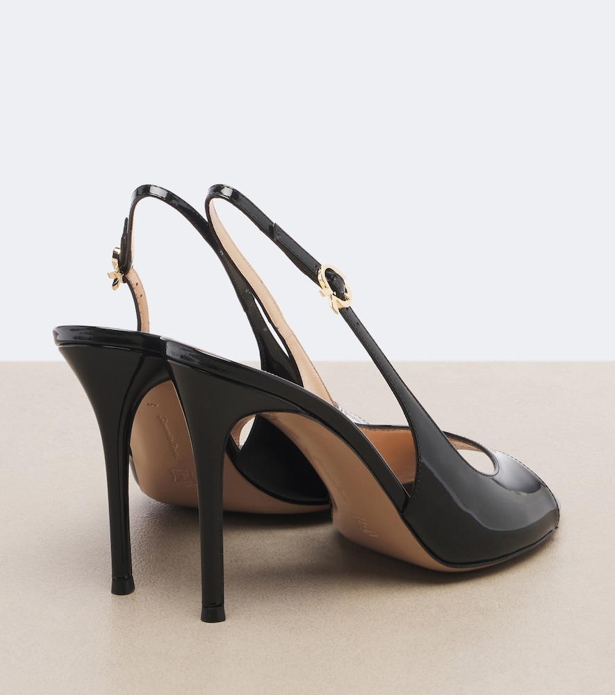 Patent Leather Slingback