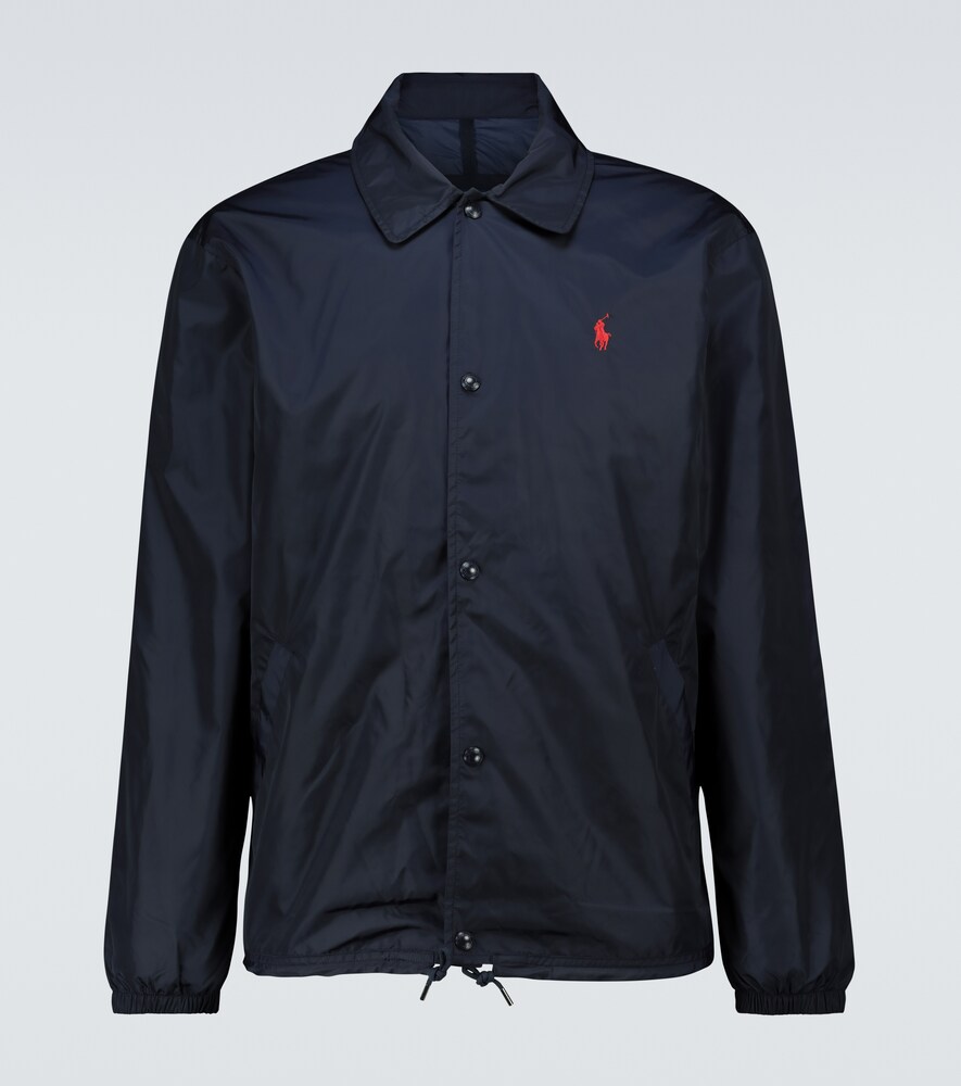 Polo Ralph Lauren Water-repellent Coach Jacket In Aviator Navy | ModeSens