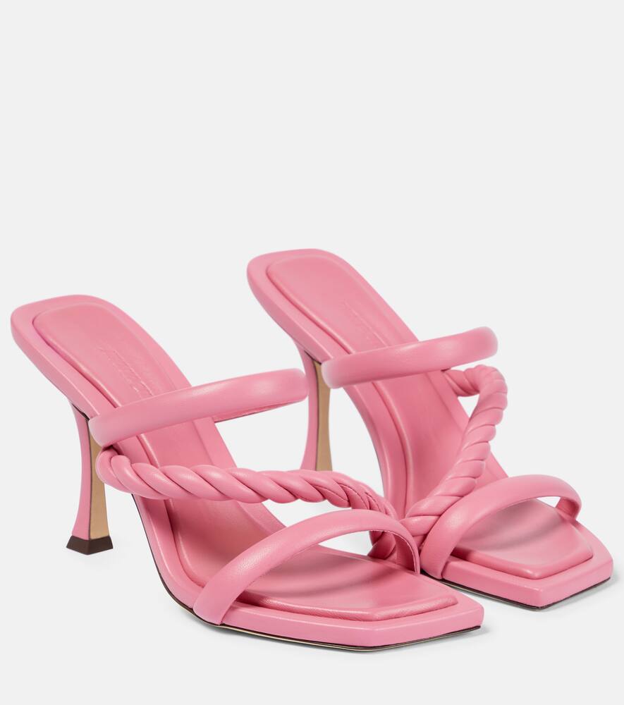 Jimmy Choo Diosa 90 leather mules