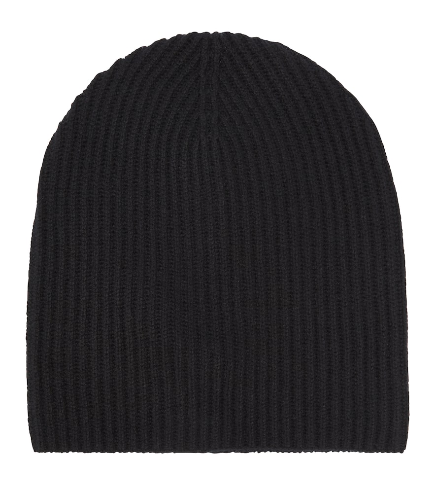 Jardin des Orangers Ribbed cashmere beanie