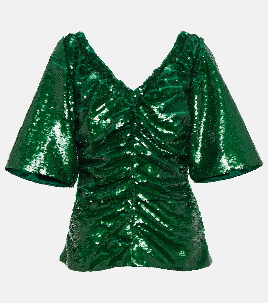 Ganni Top sequins 118 €