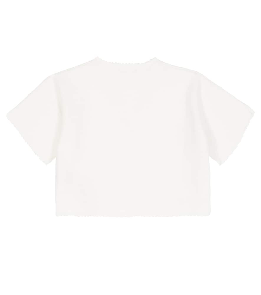 Il Gufo Wickeltop Aus Baumwolle In White